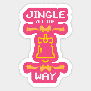 Christmas: Jingle all the way Sticker